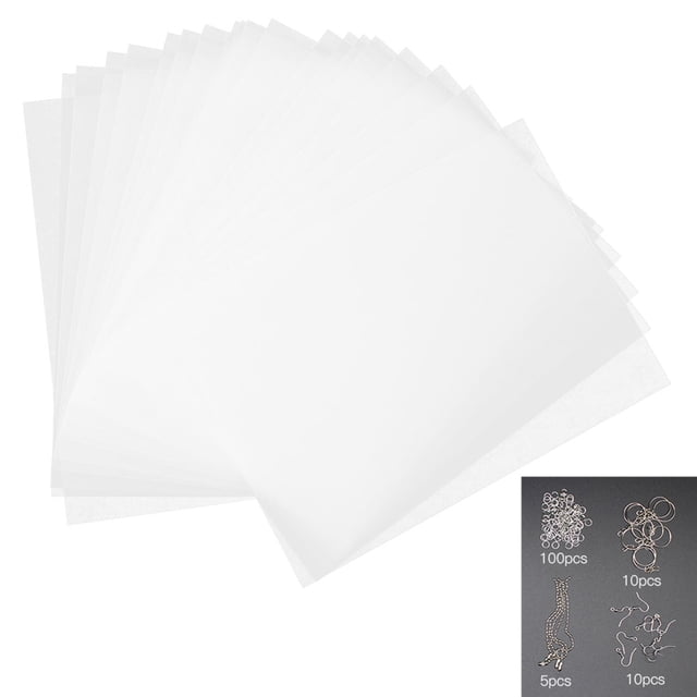 DIY Heat Shrinkable Film, Heat Shrinkable Film Set, Multi-Purpose Easy To Use For Make Earrings Brooches Gift Friends Key Chains 20145-2#