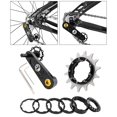 thumbnail image 3 of jinwen Bike Chain Adjuster Speed Converter Single Derailleur Rear Black 14T, 3 of 9