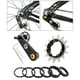 thumbnail image 3 of Tensor de cadena de bicicleta Sunnimix Negro 14T, 3 of 8