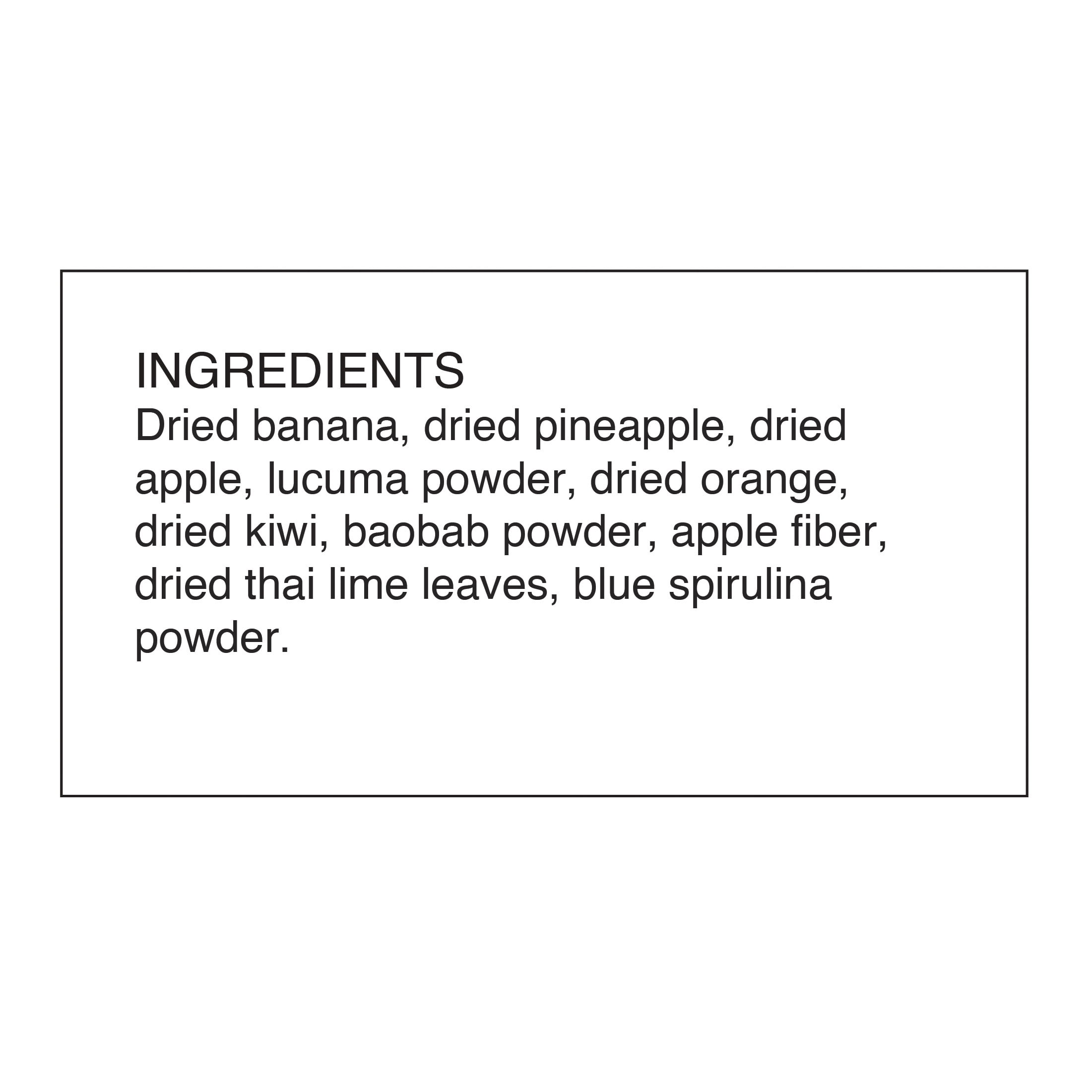 Kencko Blues Instant Superfood Fruit & Veggie Smoothies, .63 oz, 4 Pack