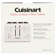 Cuisinart Toasters 4 Slice Compact Plastic Toaster, New, CPT-142P1