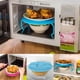 thumbnail image 1 of Funda protectora antisalpicaduras de microondas con asas plegables para recalentar alimentos y prevenir desastres, 1 of 2