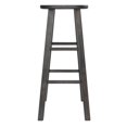 thumbnail image 3 of Winsome Element Tabouret de bar 29po Gris, 3 of 6