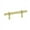 Gold, variant on Deltana P310U3 Adjustable Pull 4-3/4"; Bright Brass Finish