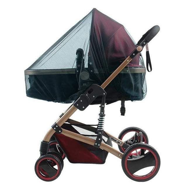 Cochecito De Bebé De Color Sólido, Protector Contra Insectos Y Mosquitos, Accesorios Para Cochecito De Bebé, Mosquitera De Cubierta Completa Para Bebé Yuarrent BA001224-02