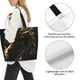 thumbnail image 3 of Balery Black And Gold Fire Dragon Bolsa Tote Estilo Estético con Cremalleras, Bolsa de Hombro, Bolsa de Compras Grande y Plegable, 3 of 8