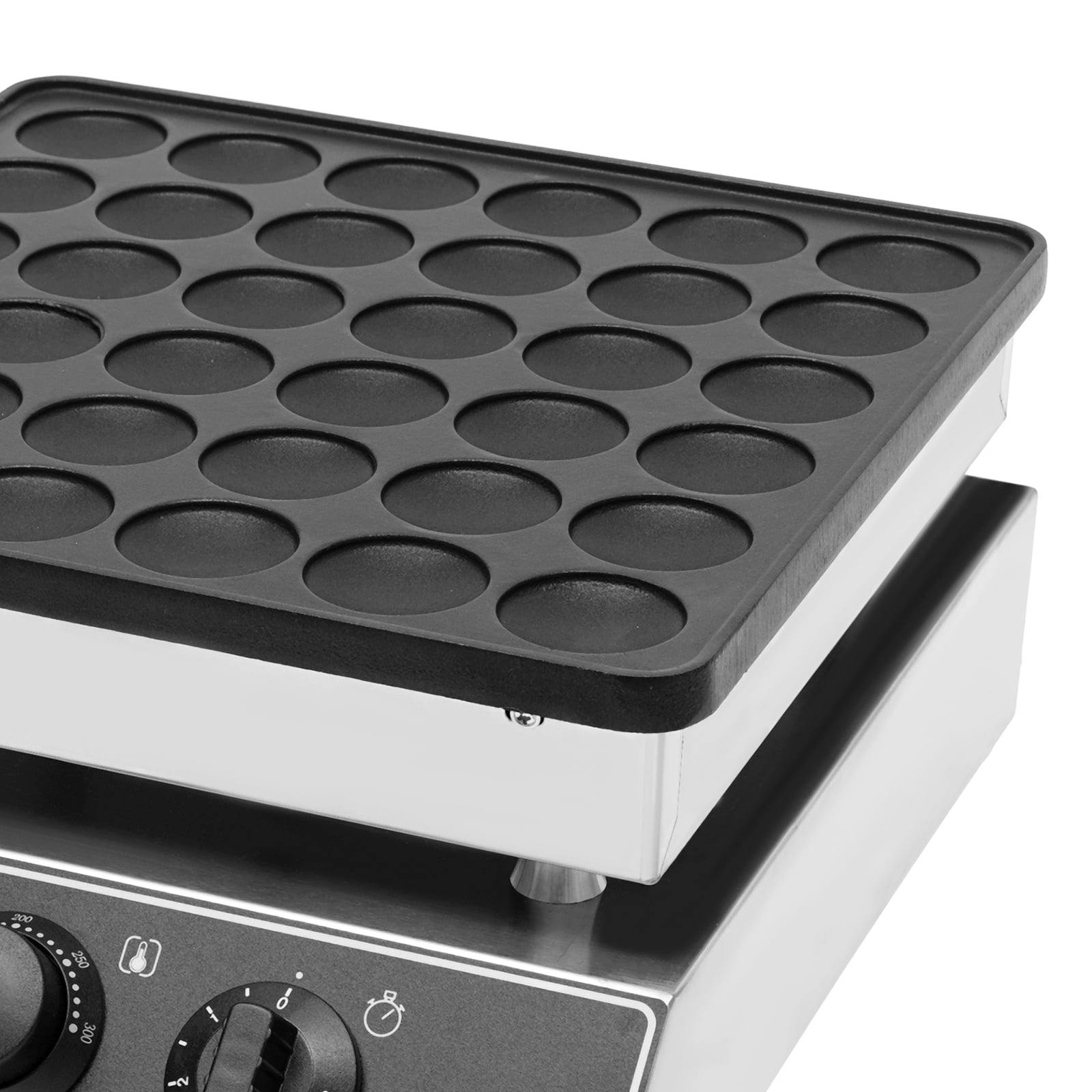 1000 W Electric Pancake Maker Commercial Waffle Machine 110v Stainless Steel