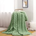 thumbnail image 4 of EGNMCR Throw Blanket 80X100cm Super Soft Warm Solid Warm Fleece Blanket Throw Rug Sofa Bedding Flannel bath blanket, 4 of 4