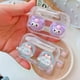 thumbnail image 4 of Estuche de lentes de contacto de Hello Kitty Kawaii Kuromi My Melody, caja de almacenamiento para el cuidado de los lentes de contacto de la muñeca de dibujos animados Sanrioed Anime Girl, 4 of 4