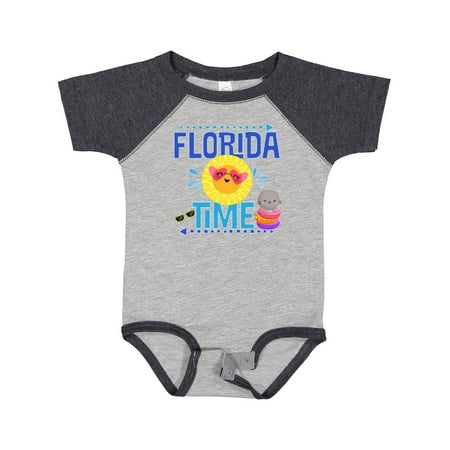 

Inktastic Florida Time Summer Vacation Gift Baby Boy or Baby Girl Bodysuit