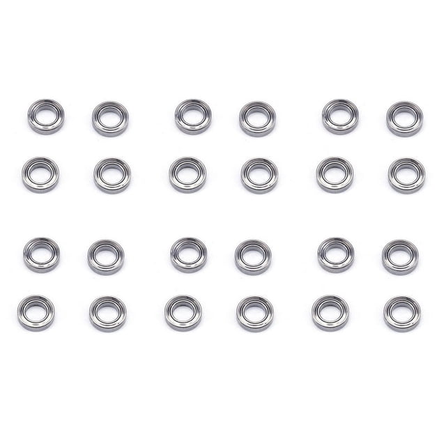 24X 144001-1296 Cojinete para 144001 1/14 4Wd Rc Accesorios de Actualización de Repuestos de Coche, 4X7X1.8