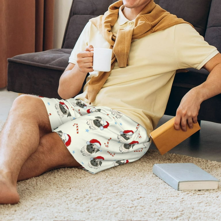 Mens pug pajama bottoms sale