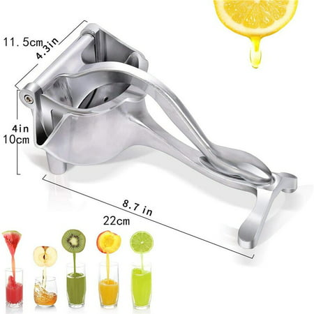 

Portable Manual Juice Squeezer Aluminum Alloy Hand Pressure Orange Juicer Pomegranate Lemon Nut Squeezer Kitchen Accessories