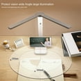 thumbnail image 3 of Sunjoy Tech LED Reading Lamp Brightness Adjustable Ultra-Bright Energy-saving Flicker Free Rechargeable Illumination Foldable USB Charging Touch Control Double-head Desk Lamp Home Supplies, 3 of 8