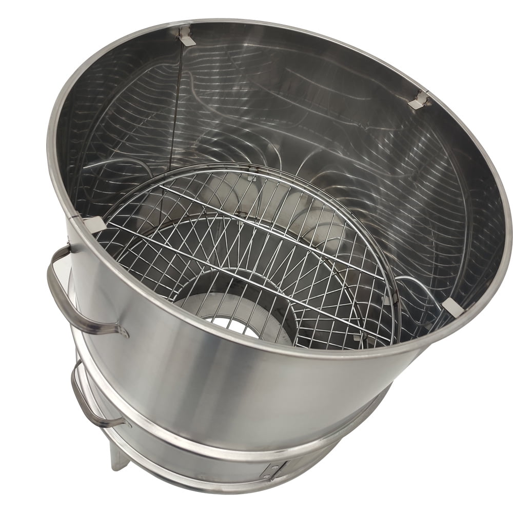 INTSUPERMAI Charcoal Peking Duck Roaster Oven 3 Tier BBQ Grill Oven Stainless Steel