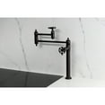 thumbnail image 2 of Kingston Brass KS3705RX Belknap Deck Mount Pot Filler Faucet, Oil Rubbed Bronze, 2 of 7