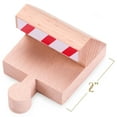 thumbnail image 4 of Train Track End Bumpers (6-pack) - Wooden Toy Train Accessories, 4 of 4