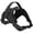 Black / Non-lockable, variant on No Pull Dog Pet Strong Padded Harness Control Vest Reflective XS M Large XL Front Range Collar Chest Strap Plate Harness Harn Safety Puppy