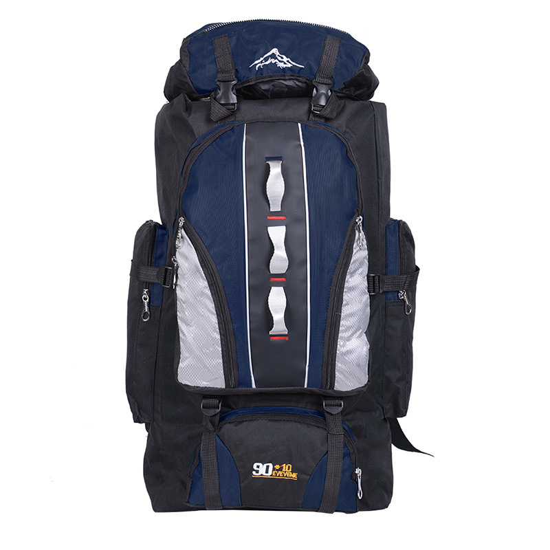 Toyella Waterproof Nylon Outdoor Hiking Bag Black 100L - image 4 of 6