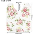 thumbnail image 3 of GZHJMY Roses Flowers Floral Bath Mat for Bathroom Rugs Rectangle Carpet for Shower, Fluffy Absorbent & Machine Washable, 16x24 Inch Carpet Runner, 3 of 5
