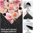 thumbnail image 3 of Pink Beagle and Flower Kitchen Rugs Sets Of 3,Kitchen Runner Rugs Non Skid Washable,Decorative Kitchen Floor Mats for Kitchen,Sink,Laundry,17"x30"+ 17"x47" + 17"x59", 3 of 6