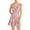 Pink Dahlia, variant on Poupette St Barth Womens Ruffle Mini Fit & Flare Dress