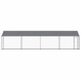 thumbnail image 6 of vidaXL Dog Cage with Roof and Door Gray 26.2'x6.6'x6.6' Galvanized Steel, 6 of 9