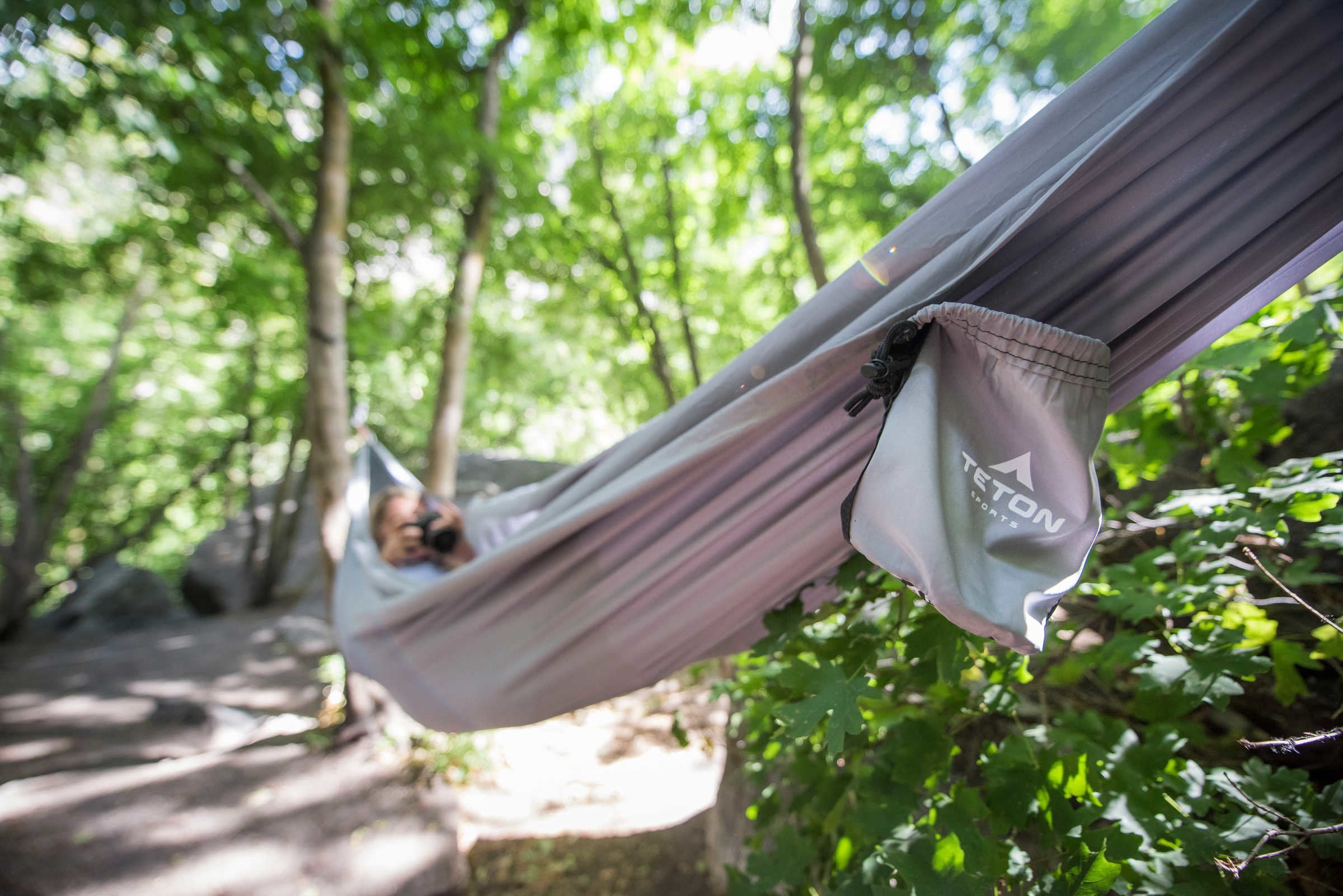 Teton Firefly Hammock for Camping, with Carabiners