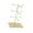 3 payments-Gold, variant on Eyeglasses Holder with Metal Frame Stylish Countertop Sunglass Organiser Stand Eyewear Storage and Display Rack