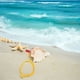 thumbnail image 3 of FELTECHELECTR Silbato de caracol pequeño, colgante de concha marina natural, ideal para amantes de la música, viajes, playa, collares de caracola náutica., 3 of 6