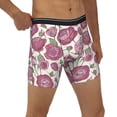 thumbnail image 5 of Sigee Rose Flowers for Men's Boxer Briefs,Moisture Wicking and Breathable X-Large, 5 of 9