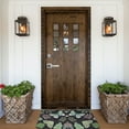 thumbnail image 6 of XMXT Non-Slip Polyester Bathroom Rugs Kitchen Door Mat, Abstract Butterfly Flower Machine Washable Bath Mats Rug for Kitchen Shower Bathtub Decor, 15.7 x 23.6 inches, 6 of 9