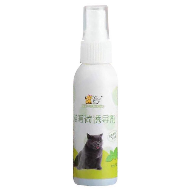 50ml Herbal Catnip Spray Cat Toys and Scratch Posts Cat Nip Natural Organic -aqwg