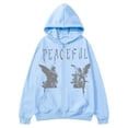 thumbnail image 2 of IAJDKMEK Men's Graphic Zip Up Hoodie Sweatshirt – Y2K Streetwear Jacket with Letter Print & Pocket, Long Sleeve Shirts for Men, Casual Winter Warm Top with Full Zip,Light Blue XL, 2 of 5