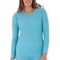 thumbnail image 3 of Women's and Women's Plus Waffle Thermal Underwear Crew Top, 3 of 4