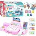 thumbnail image 1 of LOVEVER Learning Resources Pretend & Play Calculator Cash Register  Ages 3+ Develops Early Math Skills  Play Cash Register for Kids Toy Cash Register  Play Money Toy for Kids Christmas Bi, 1 of 6