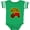 Football Green and White, variant on Inktastic Red Tractor Little Brother Boys Baby Bodysuit
