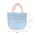 thumbnail image 3 of Bolsa de hombro de color de contraste para mujer pequeño para las axilas con costura para mujer Ndcxsfigh Para Estrenar, 3 of 8