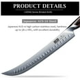 thumbnail image 2 of Cuchillo para trinchar HOSHANHO, 30 cm, de acero con alto contenido de carbono japonés, 2 of 7