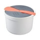 thumbnail image 1 of Toystoory Home Office Hotel Horno de microondas portátil Olla arrocera Desmontable Lavable Grado alimenticio Olla de vapor Utensilios de cocina Cocina y Comedor Naranja, 1 of 6