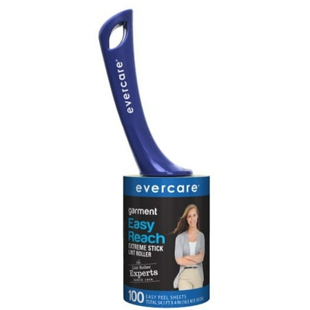 Evercare Garment Lint Roller 100lyr Strt Hndl