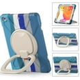 thumbnail image 4 of iPad 10.2 Case 9th /8th /7th Generation iPad 9 8 7 case 360°Rotatable Stand with Shoulder Strap Handle Pencil Holder Heavy Duty Shockproof Silicone Protective Case, 4 of 8
