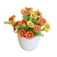 thumbnail image 5 of SPRING PARK Artificial Potted Flowers Fake Plant In Pot Party Garden Home Office Table Decor, 5 of 7