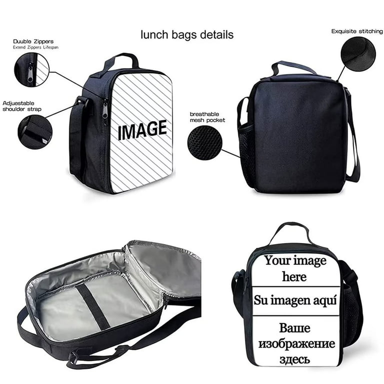 3pcs/set Aphmau Printed Backpack Set With Shoulder Bag Pencil Case