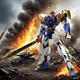 thumbnail image 4 of Gundam Model Big Class HG Assembly Intelligent Toy Mech Handheld Assembly Toy Height of About 15 centimeters（Demon God Hero Legend Dragon God Pill MG）, 4 of 5