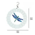 thumbnail image 2 of Metal Wind Spinner-3D Hanging Rotating Wind Chimes Outdoor Garden Decor 8Inch, 2 of 5