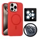 thumbnail image 1 of Funda/case Silicon Para iPhone Magsafe+mica Camara Uso Rudo, 1 of 8