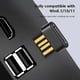 thumbnail image 4 of Adaptador USB Bluetooth 5.4 Transmisor Receptor Audio Bluetooth Dongle Adaptador USB inalámbrico para computadora PC Laptop, 4 of 5