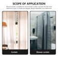 thumbnail image 2 of MasteelfCA 2pcs Shower Curtain Rod Mount Holders Adhesive Shower Rod Tension Retainers, 2 of 9