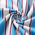 thumbnail image 5 of Amzcrzy Wide Leg Pants Men Lightweight Cotton Linen Striped Men Pants Casual Loose Fit Mens lounge Pants with Elastic Drawstring Waist for Daliy 2026 Blue 2XL, 5 of 6
